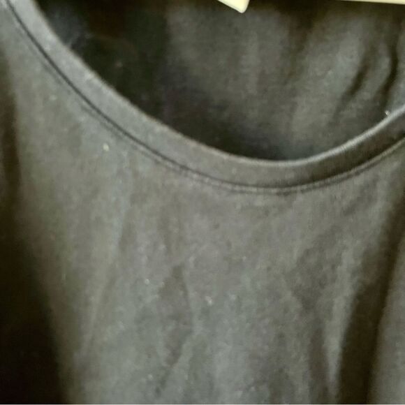 DAILY RITUAL Solid Black Tank Top Size Small - Picture 2 of 3